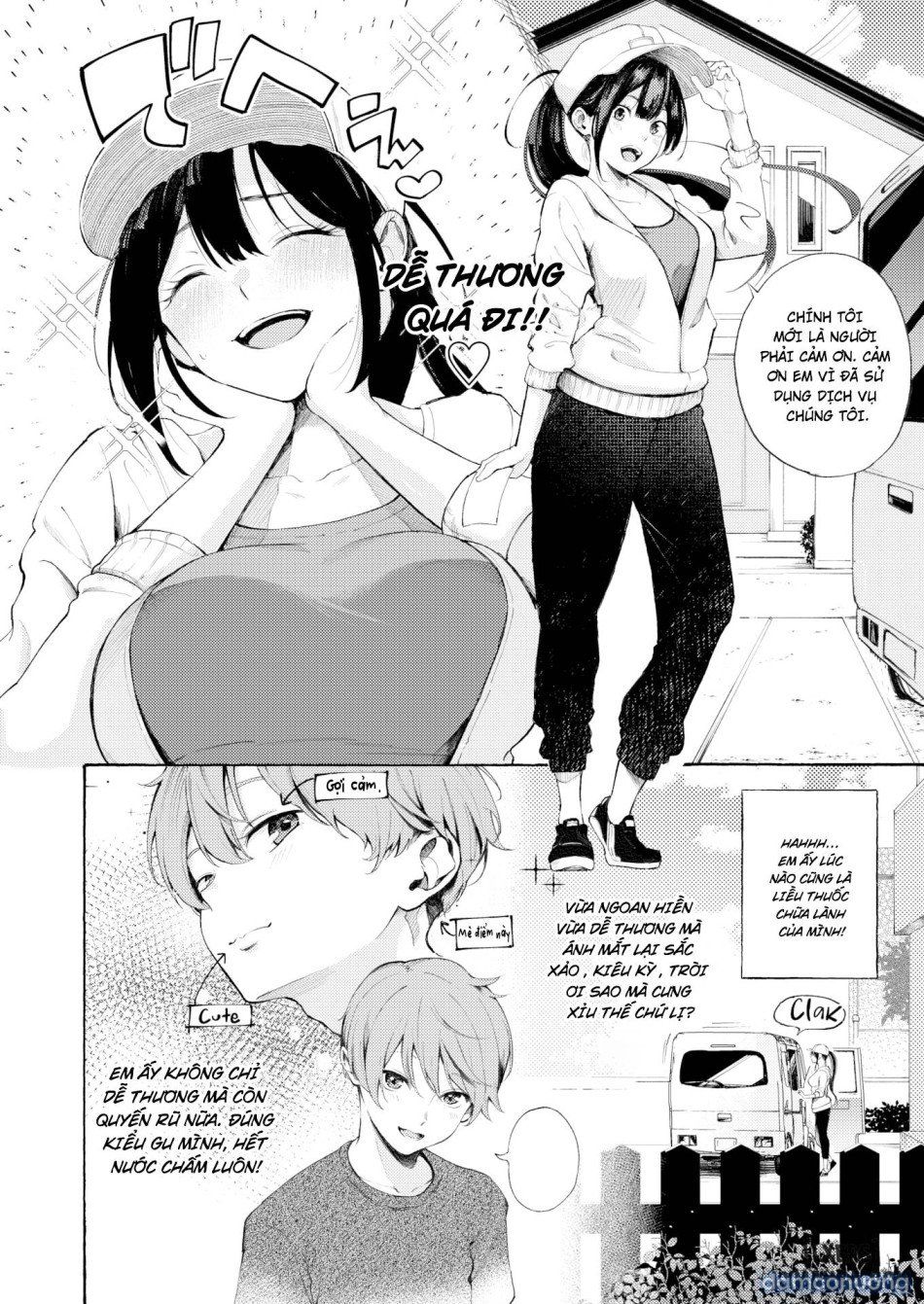 đọc truyện Dịch Vụ Giao Hàng "bóc Tem"(fudeoroshi Delivery) Chương 1 ảnh 3 tại Thiên Thai Truyện