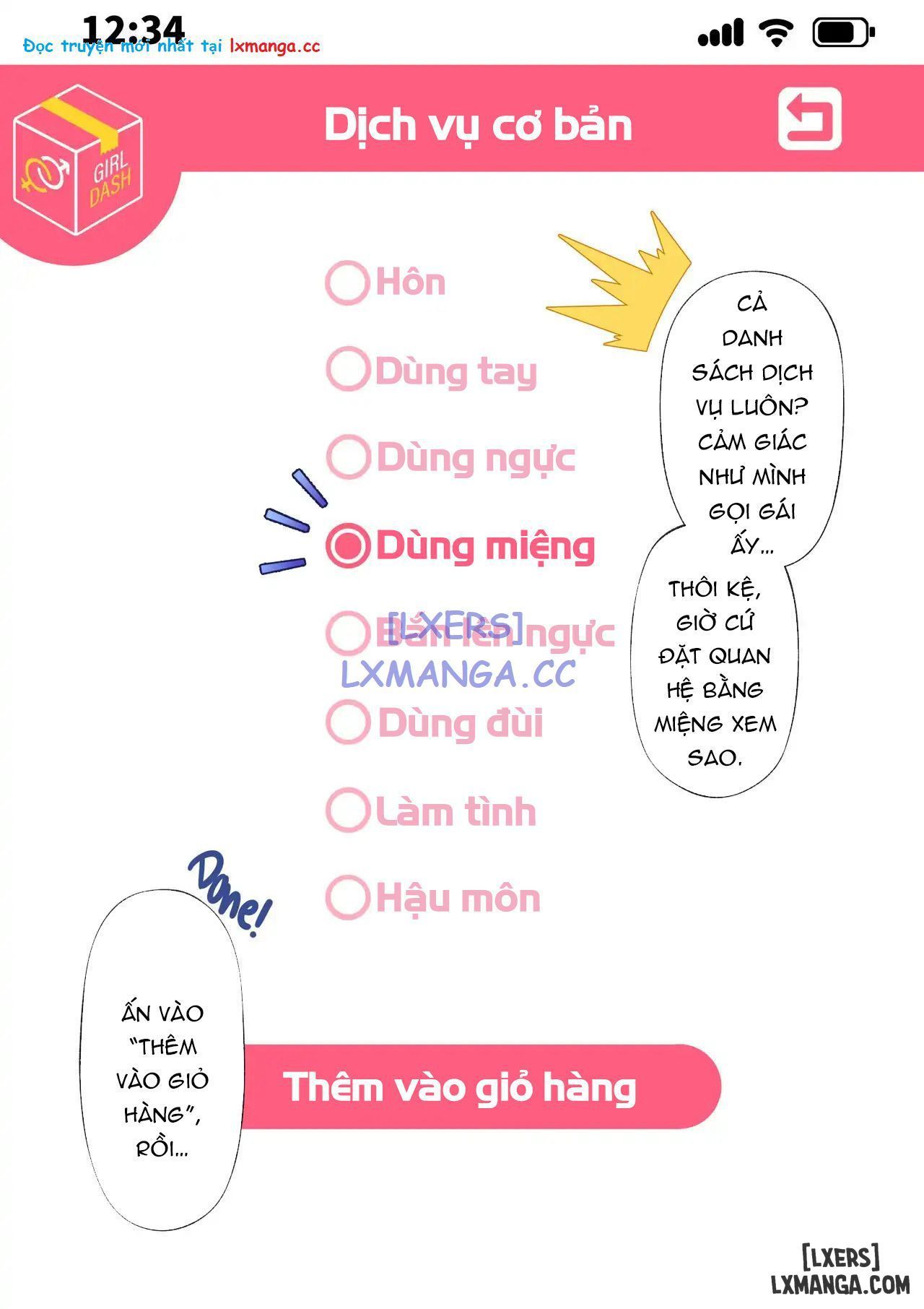 Dịch Vụ Giao Hàng “nóng” Oneshot page 7 - Giả Dược