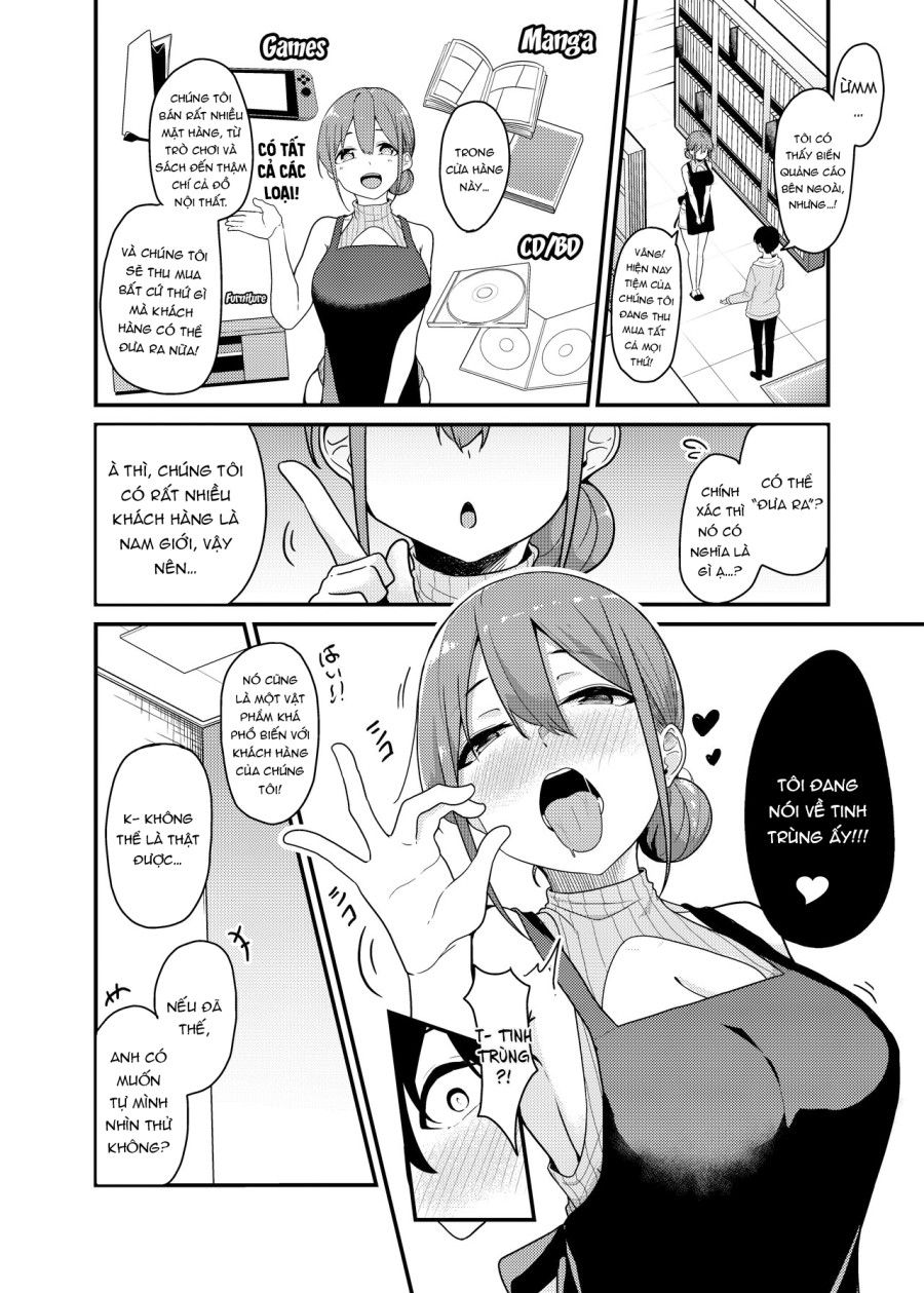 Dịch Vụ Mua Tinh Trùng!!! Oneshot page 4 - Giả Dược