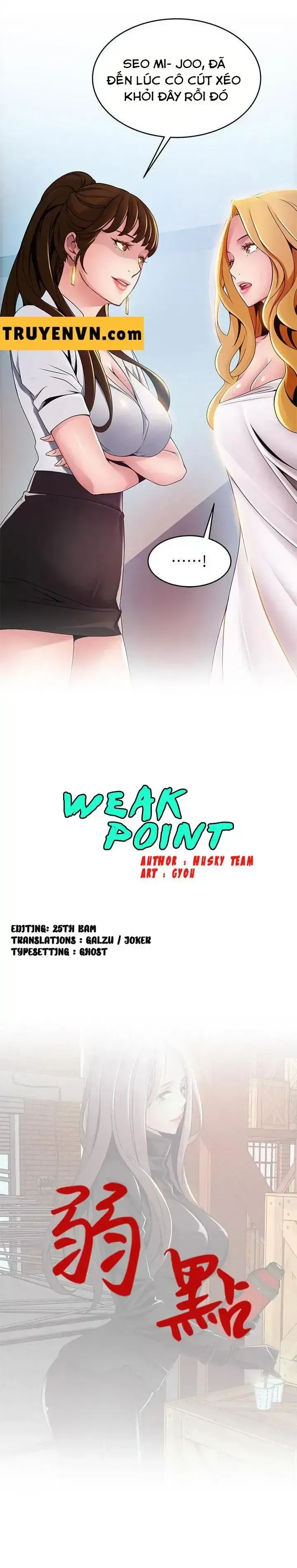 đọc truyện Điểm Yếu (weak Point) Chương 106 ảnh 3 tại Giả Dược