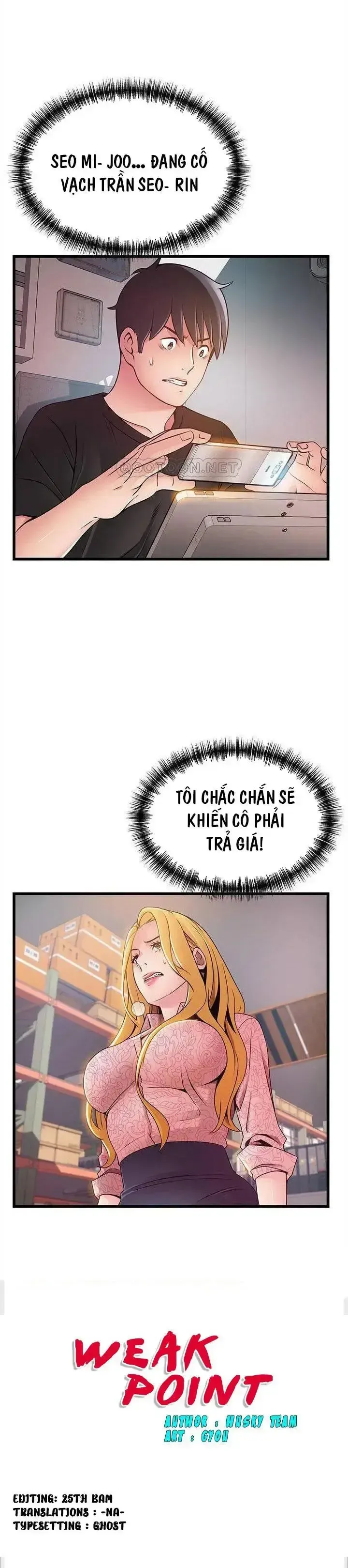 đọc truyện Điểm Yếu (weak Point) Chương 91 ảnh 4 tại Giả Dược
