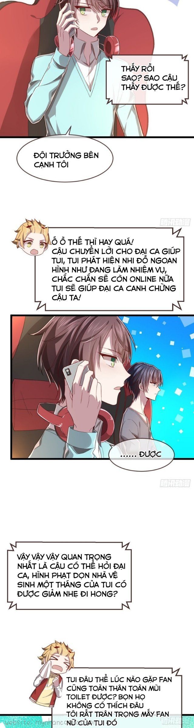 đọc truyện Điện Cạnh Nam Thần Yêu Thầm Tôi Chương 54 ảnh 12 tại Thiên Thai Truyện