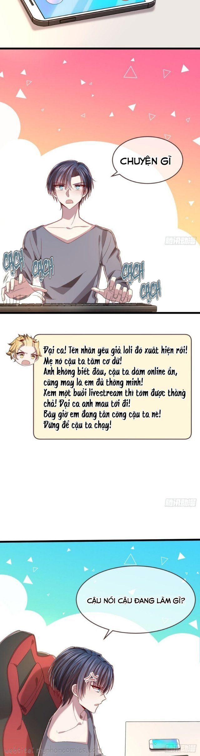 đọc truyện Điện Cạnh Nam Thần Yêu Thầm Tôi Chương 54 ảnh 8 tại Thiên Thai Truyện