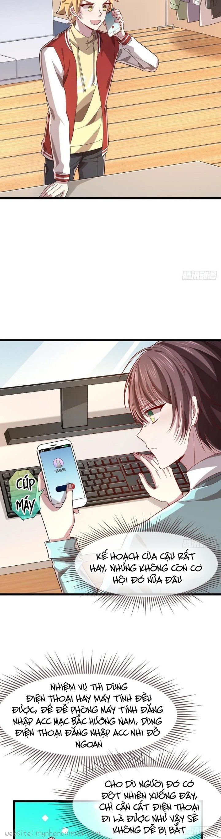 đọc truyện Điện Cạnh Nam Thần Yêu Thầm Tôi Chương 55 ảnh 6 tại Thiên Thai Truyện