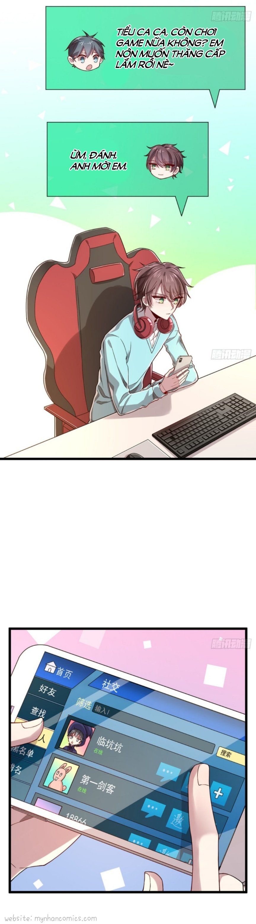 đọc truyện Điện Cạnh Nam Thần Yêu Thầm Tôi Chương 56 ảnh 5 tại Thiên Thai Truyện