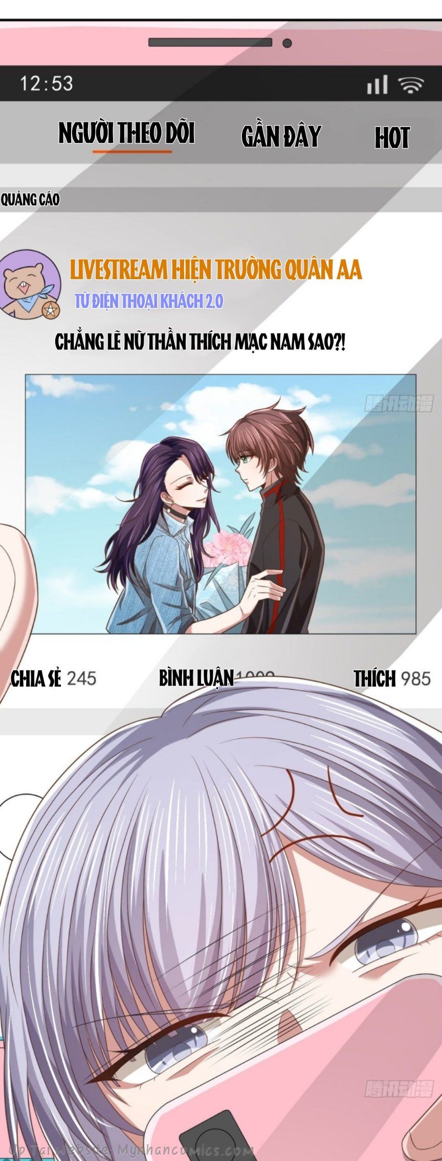 đọc truyện Điện Cạnh Nam Thần Yêu Thầm Tôi Chương 78 ảnh 19 tại Thiên Thai Truyện