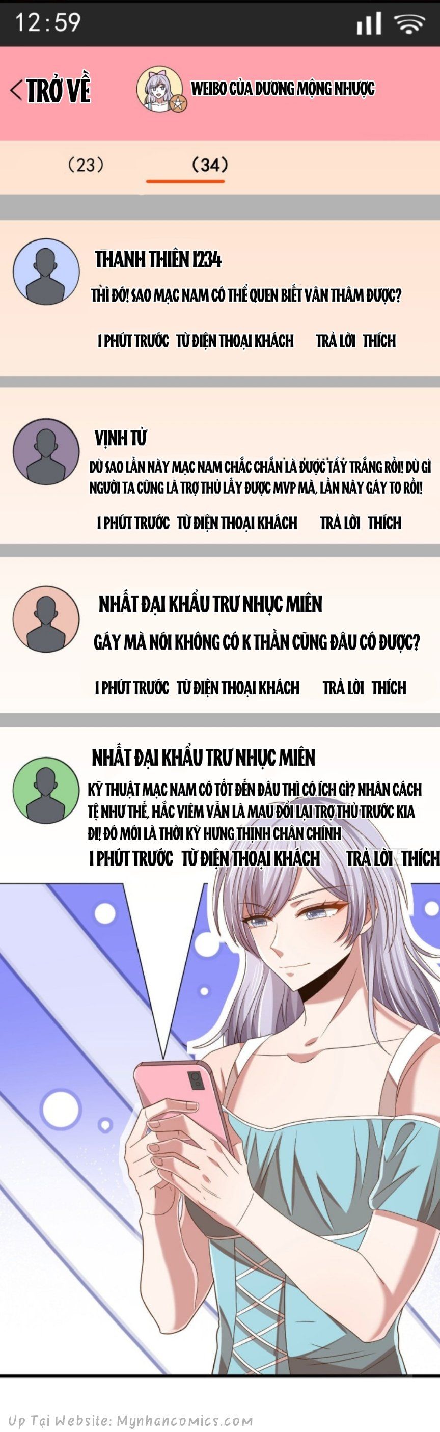 đọc truyện Điện Cạnh Nam Thần Yêu Thầm Tôi Chương 78 ảnh 23 tại Thiên Thai Truyện