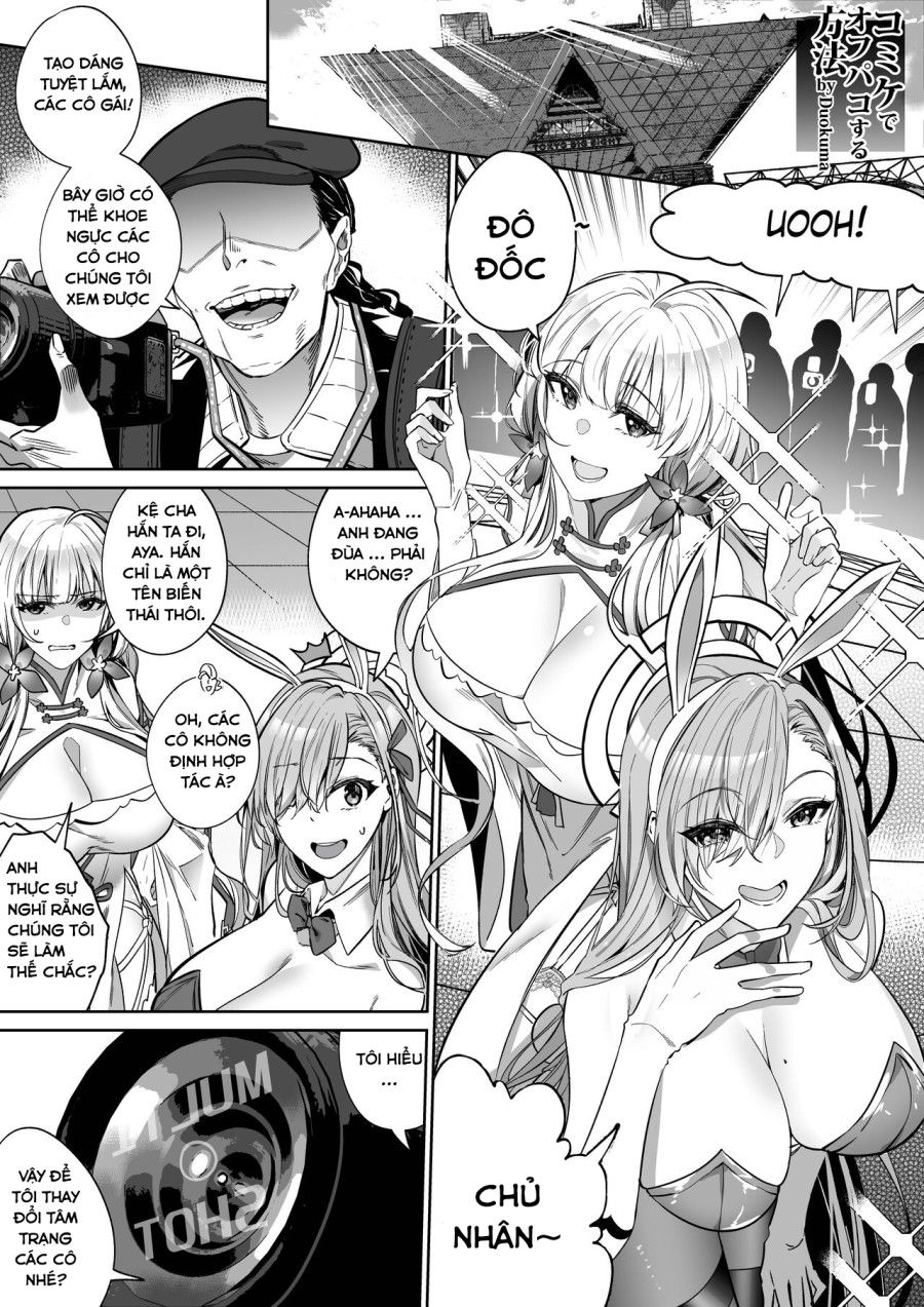 đọc truyện Điều Gì Đang Xảy Ra Ở Comiket? Oneshot ảnh 1 tại Giả Dược