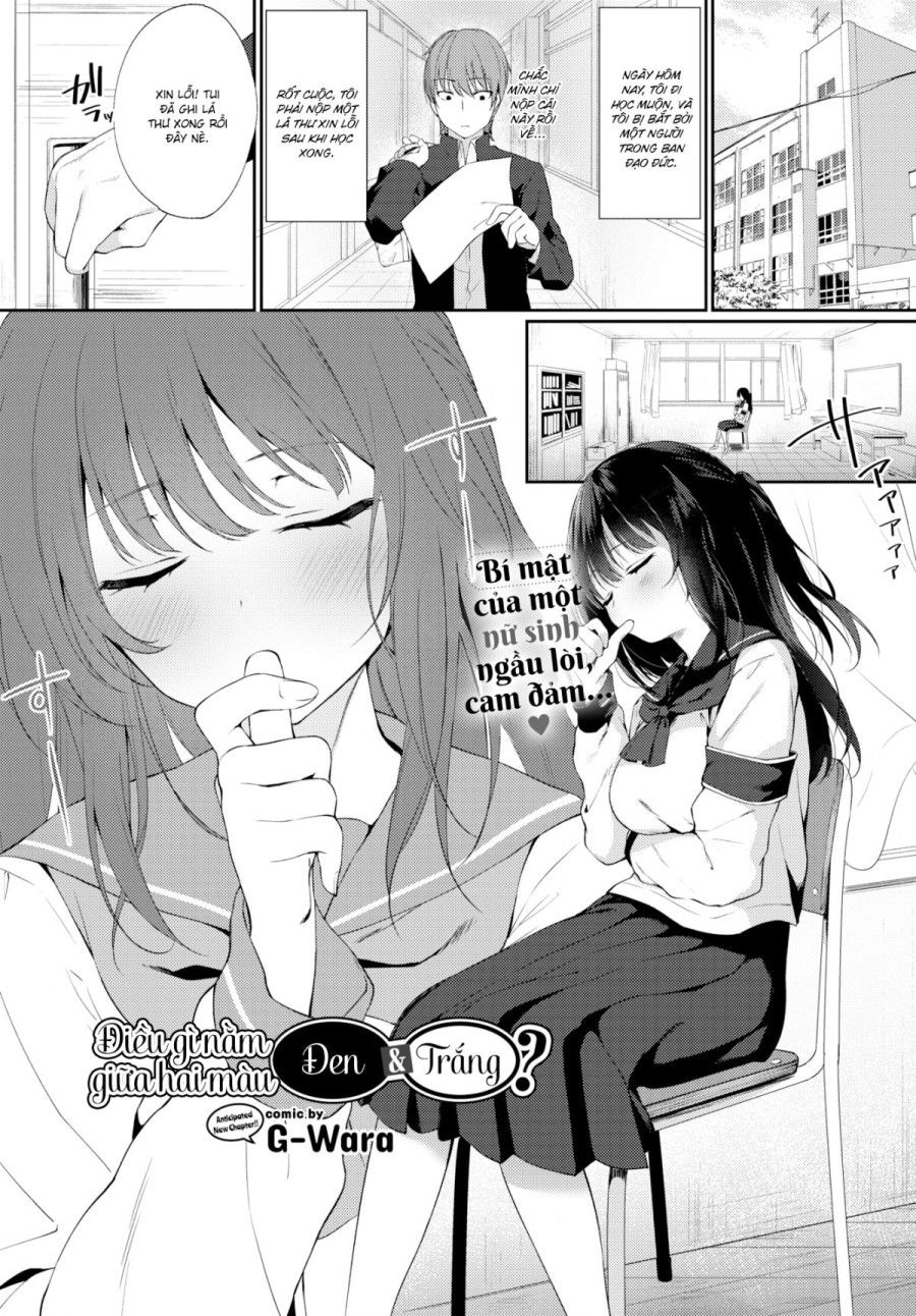 Điều Gì Nằm Giữa Hai Màu Đen & Trắng? Oneshot page 1 - Giả Dược