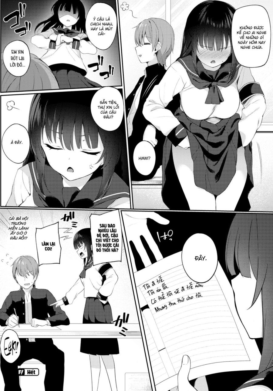Điều Gì Nằm Giữa Hai Màu Đen & Trắng? Oneshot page 16 - Giả Dược