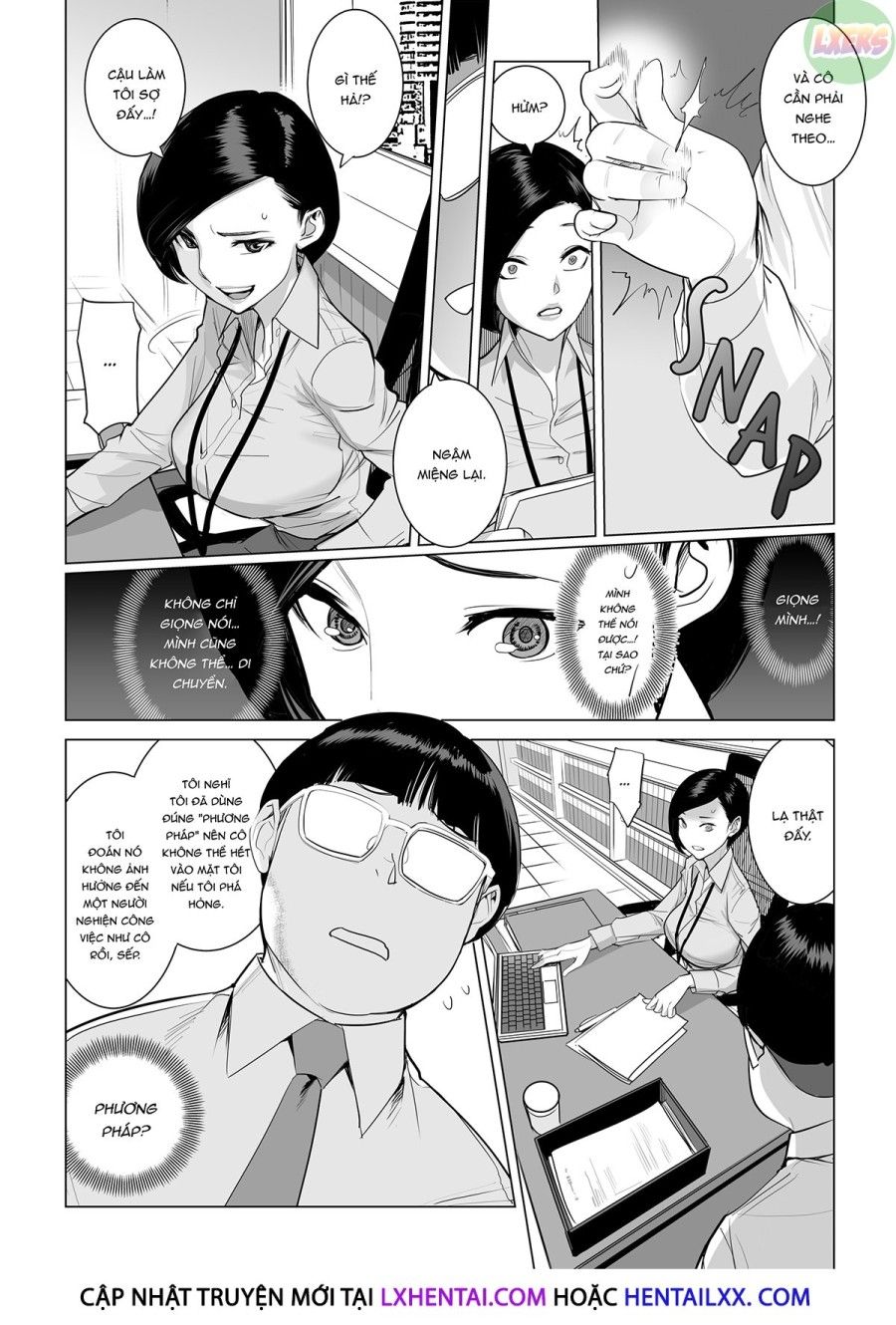 Điều Khiển Chị Trưởng Phòng Oneshot page 7 - Giả Dược