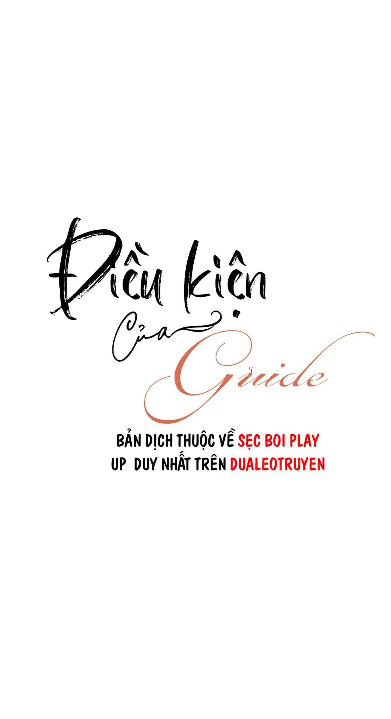 đọc truyện Điều Kiện Của Guide Chương 46 ảnh 2 tại Giả Dược