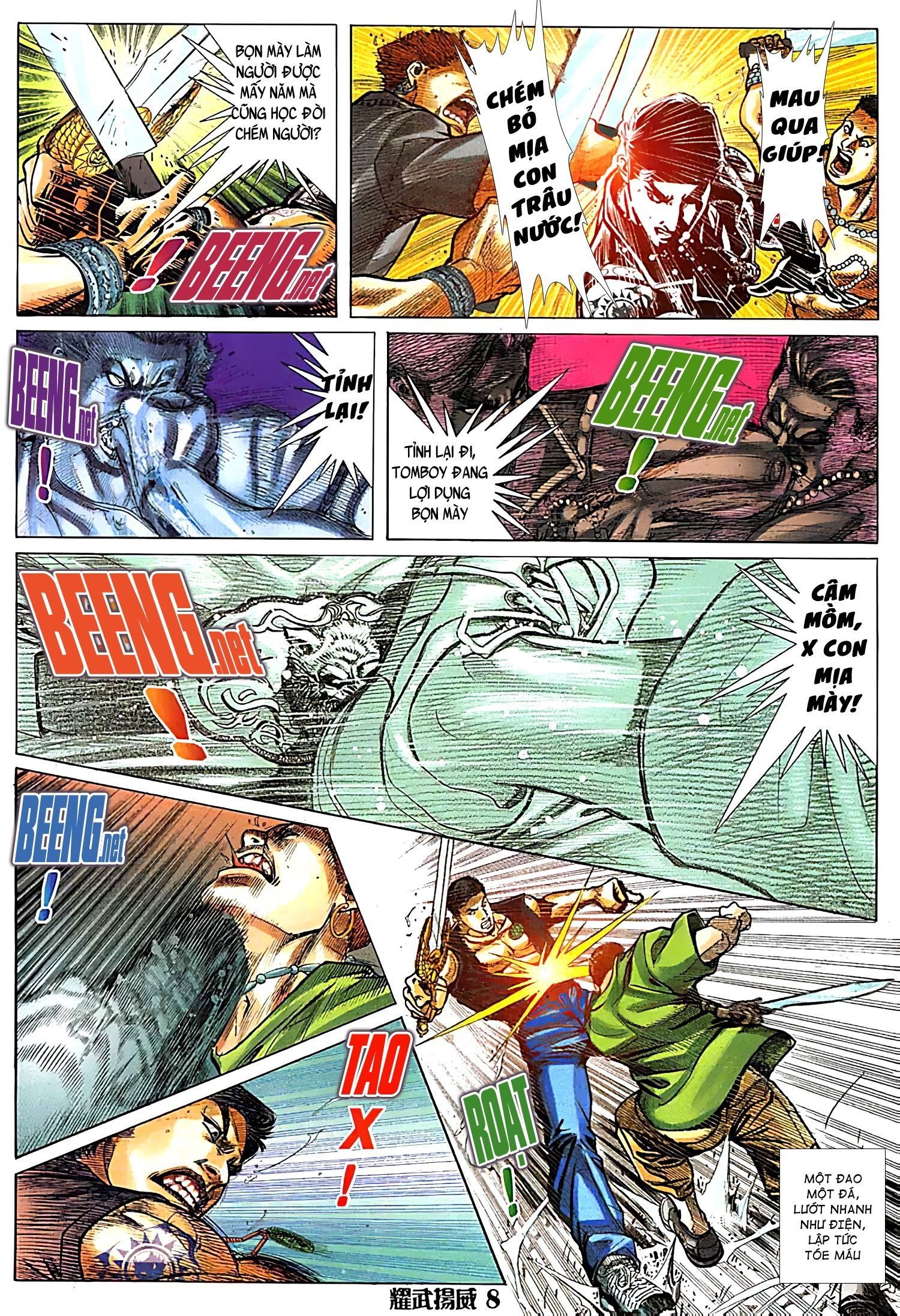 đọc truyện Diệu Võ Dương Oai Chương 100 ảnh 8 tại Thiên Thai Truyện