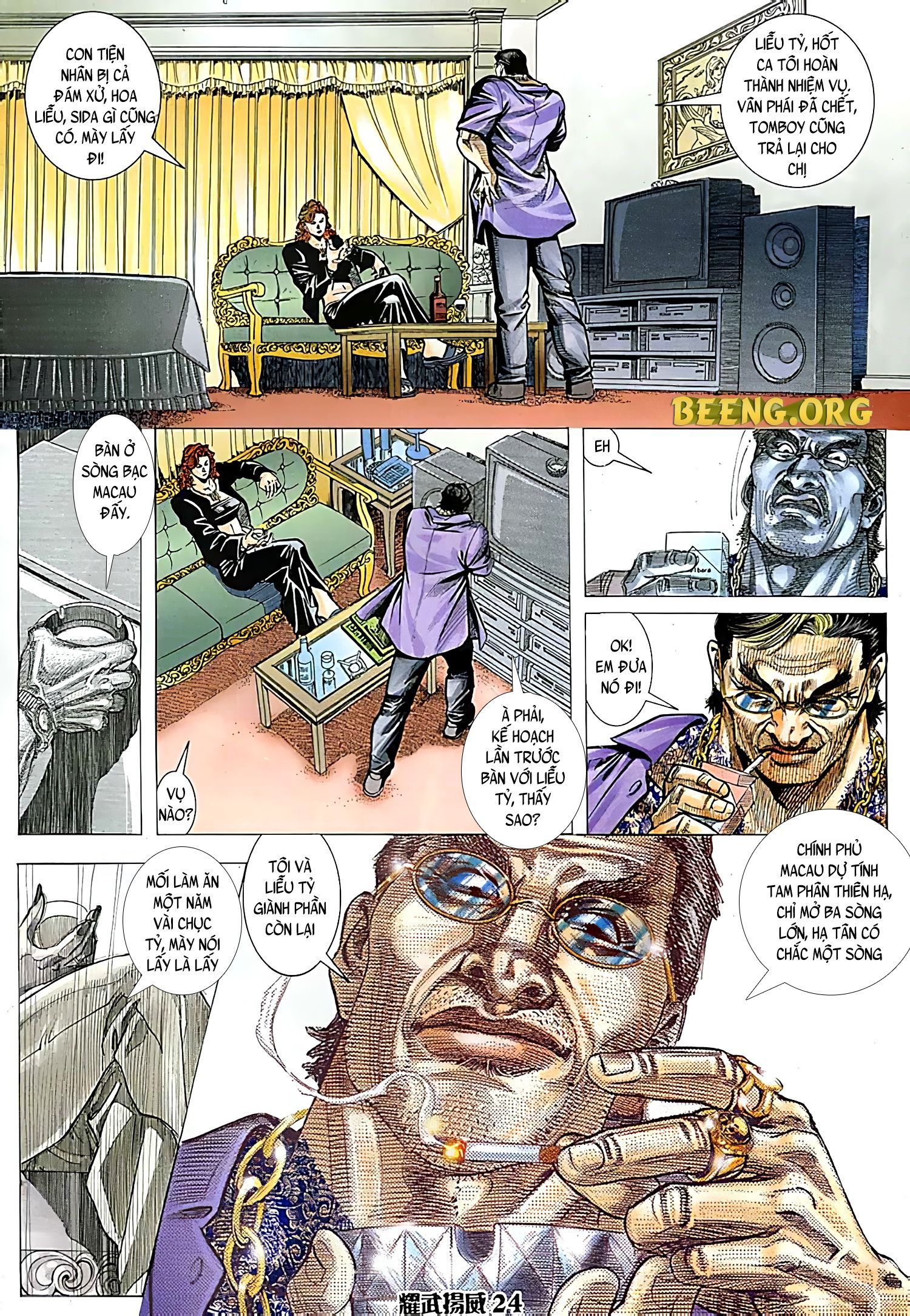 đọc truyện Diệu Võ Dương Oai Chương 126 ảnh 11 tại Thiên Thai Truyện