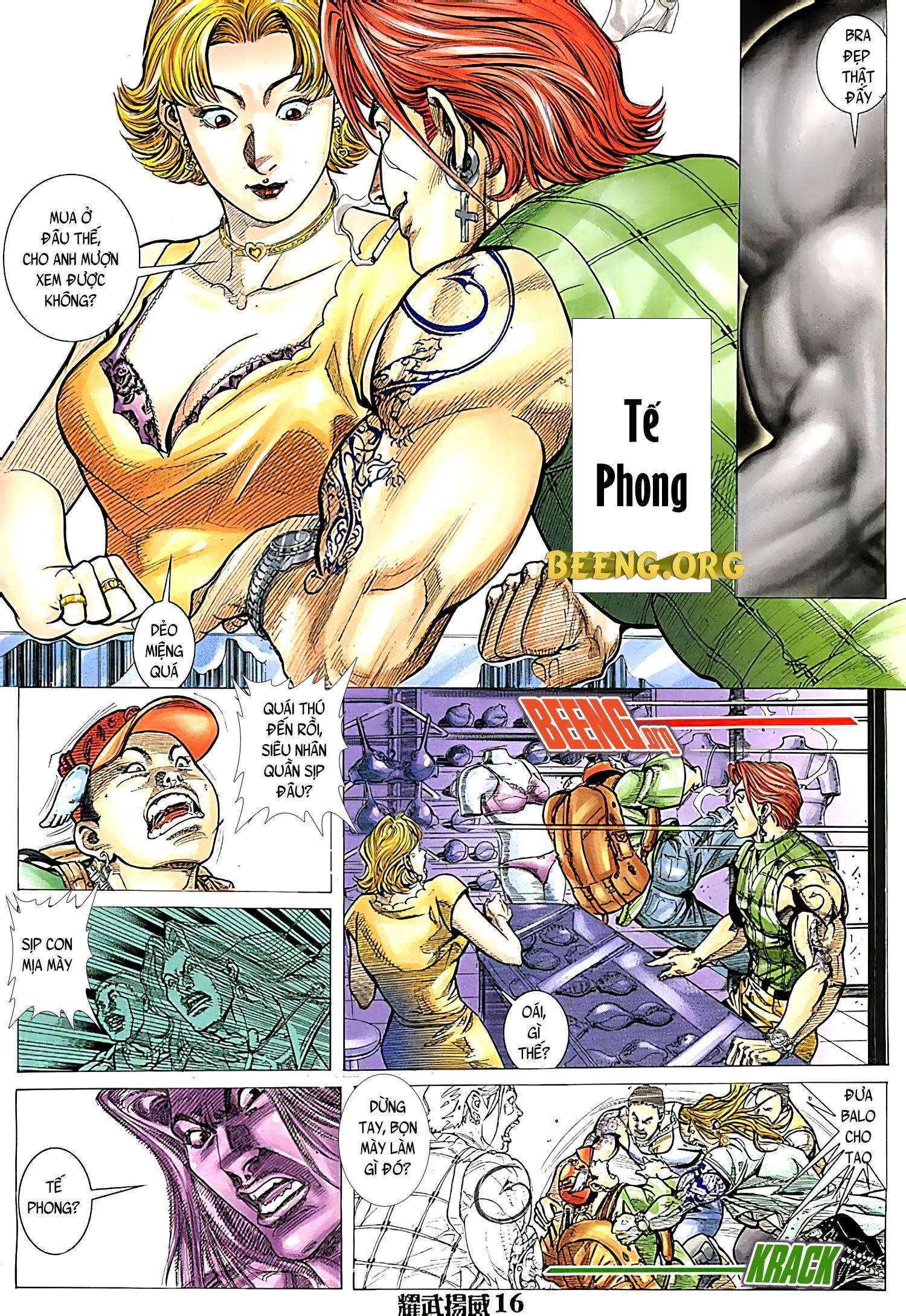 đọc truyện Diệu Võ Dương Oai Chương 134 ảnh 3 tại Thiên Thai Truyện