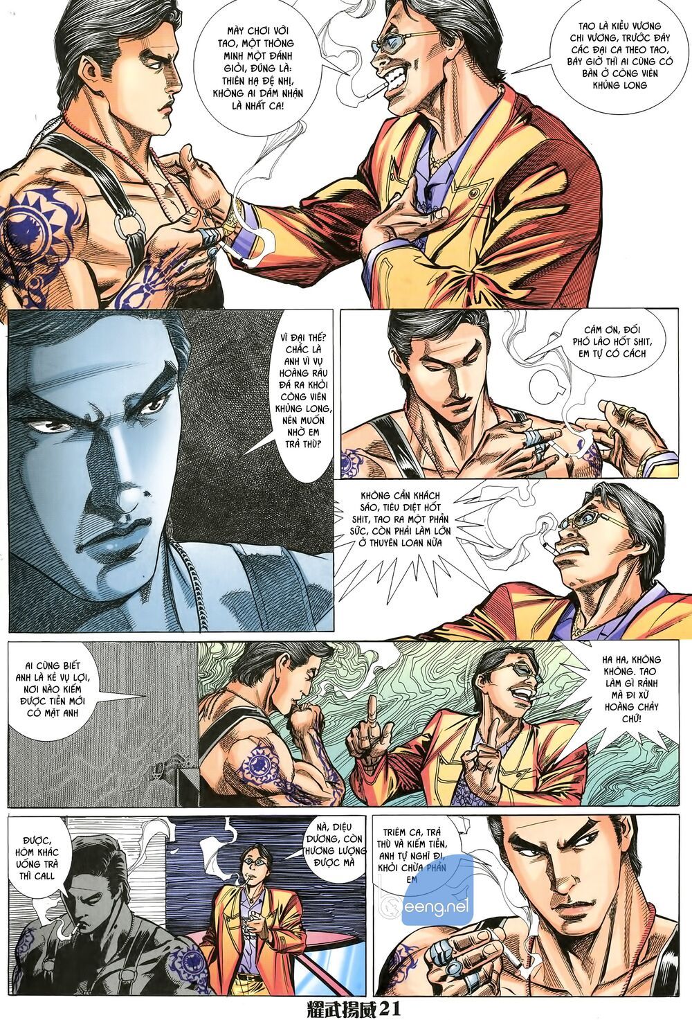 đọc truyện Diệu Võ Dương Oai Chương 14 ảnh 8 tại Thiên Thai Truyện