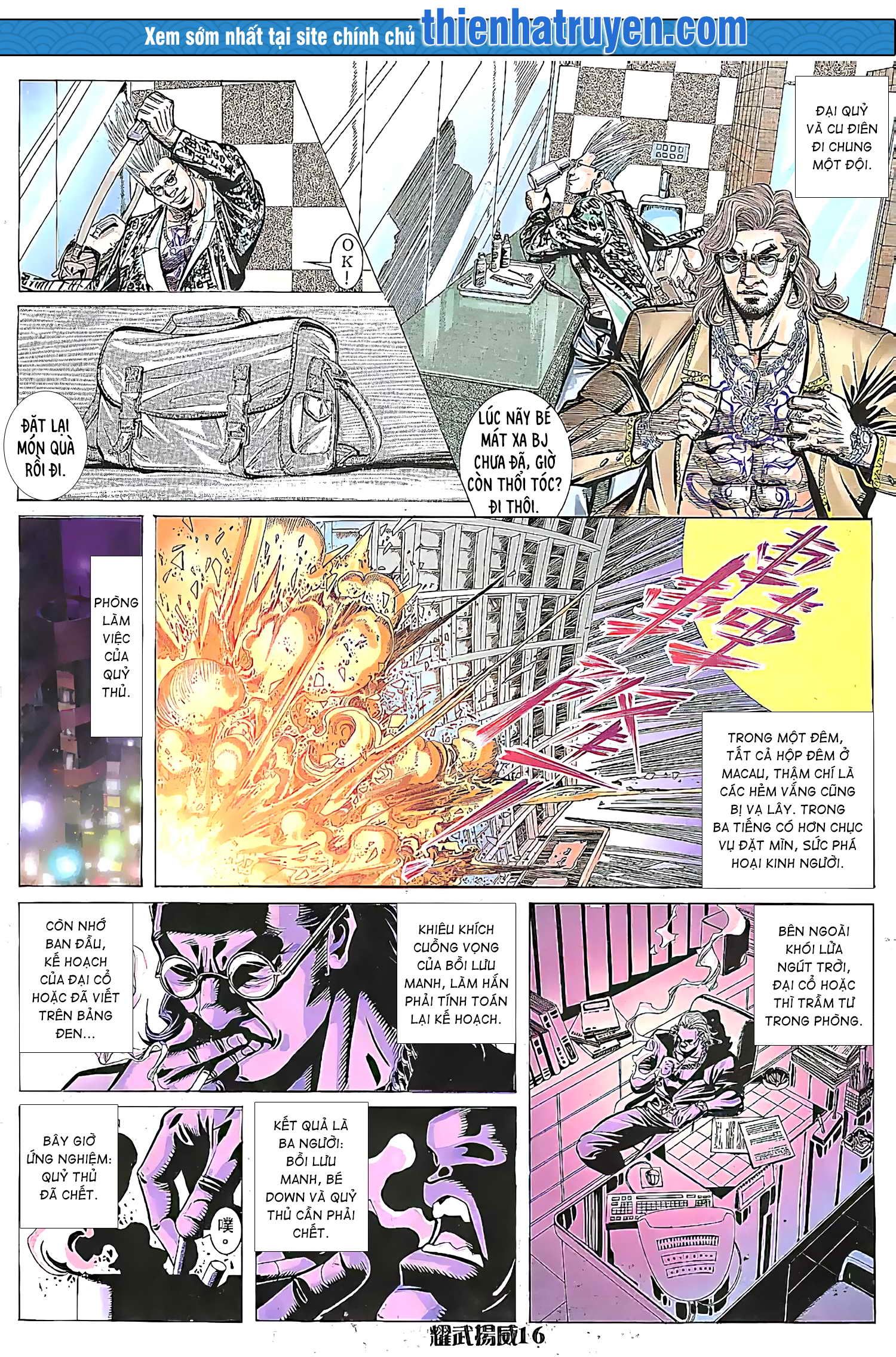 đọc truyện Diệu Võ Dương Oai Chương 163 ảnh 3 tại Thiên Thai Truyện