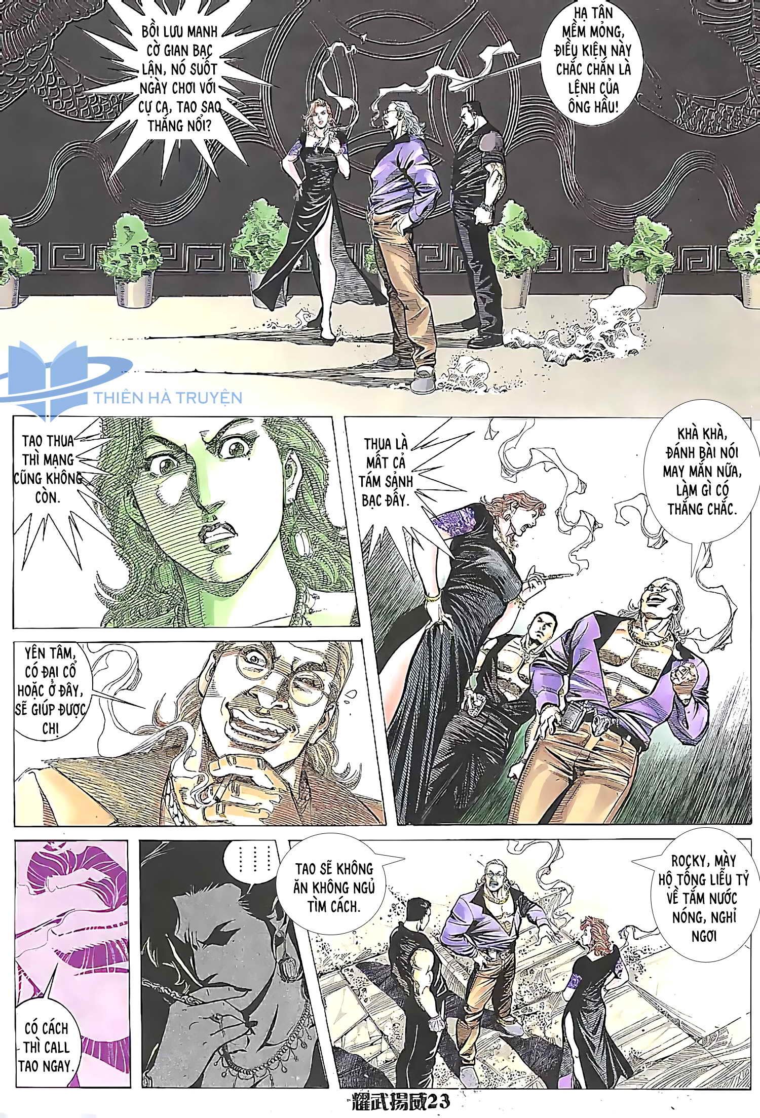 đọc truyện Diệu Võ Dương Oai Chương 169 ảnh 9 tại Thiên Thai Truyện