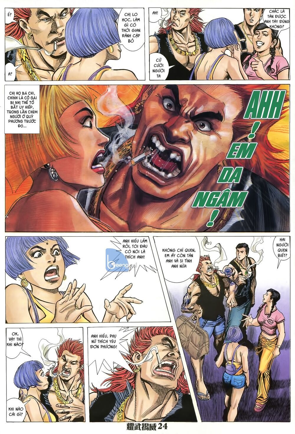 đọc truyện Diệu Võ Dương Oai Chương 20 ảnh 11 tại Thiên Thai Truyện