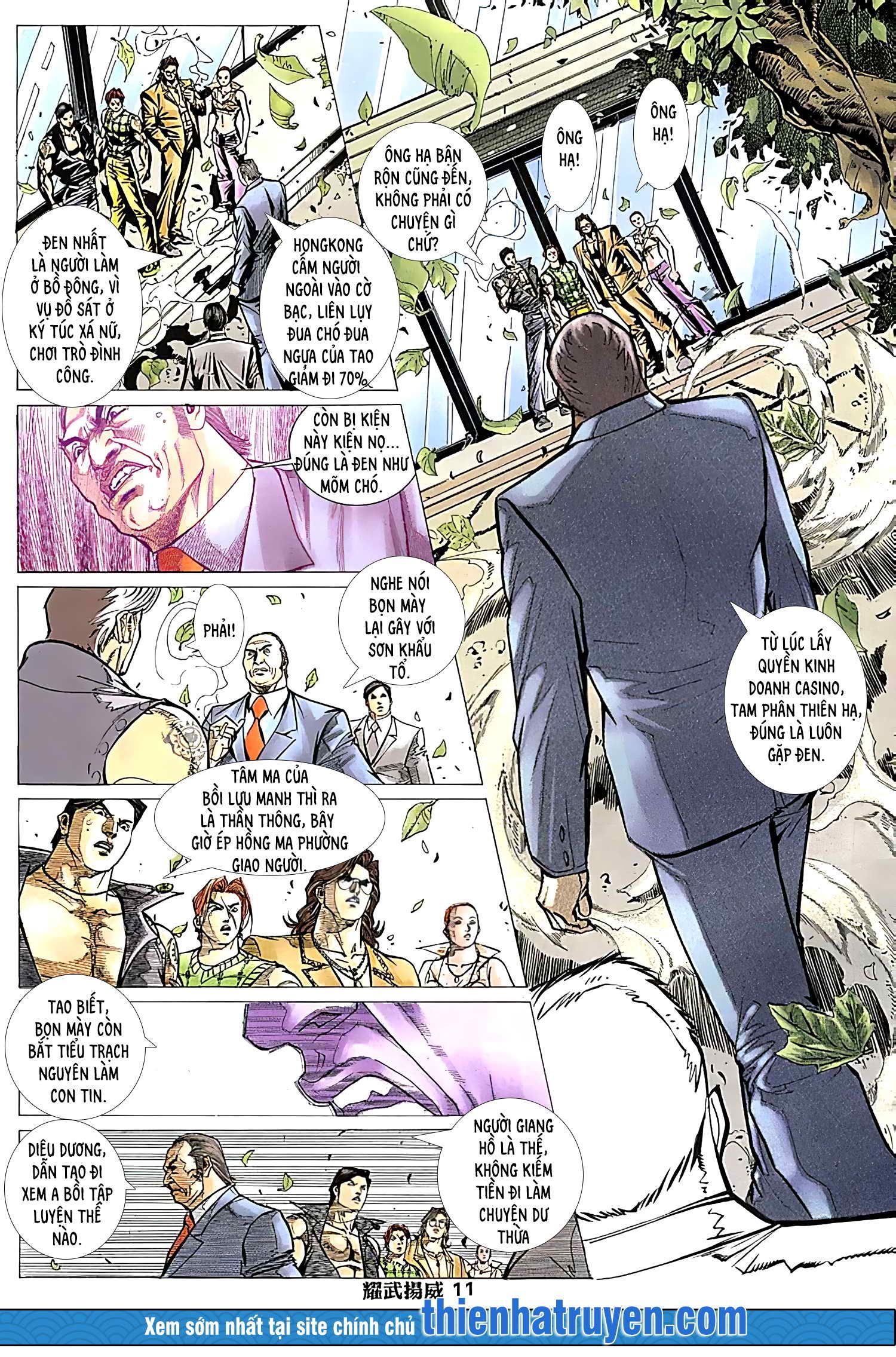 đọc truyện Diệu Võ Dương Oai Chương 225 ảnh 11 tại Thiên Thai Truyện