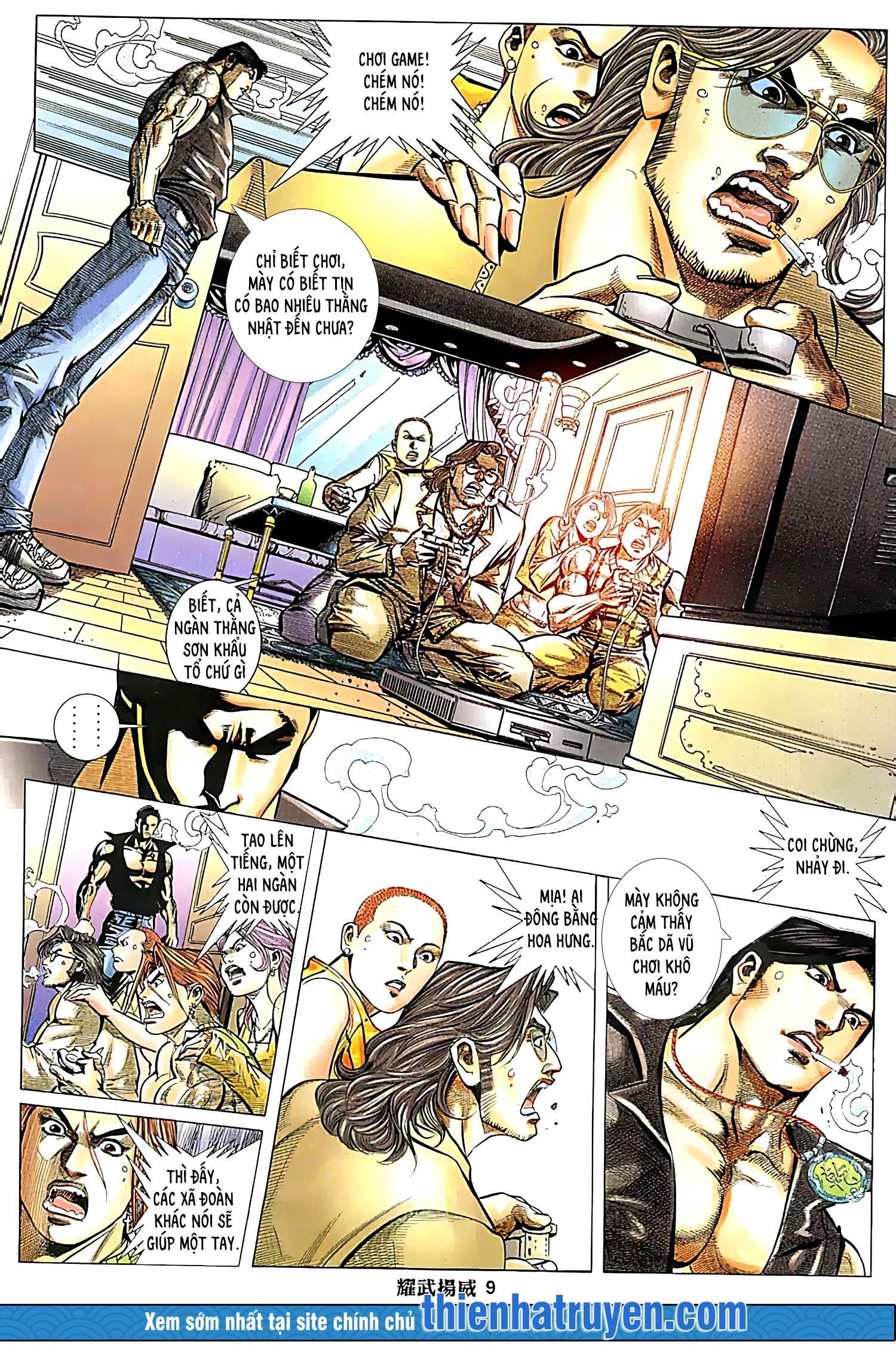 đọc truyện Diệu Võ Dương Oai Chương 229 ảnh 9 tại Thiên Thai Truyện