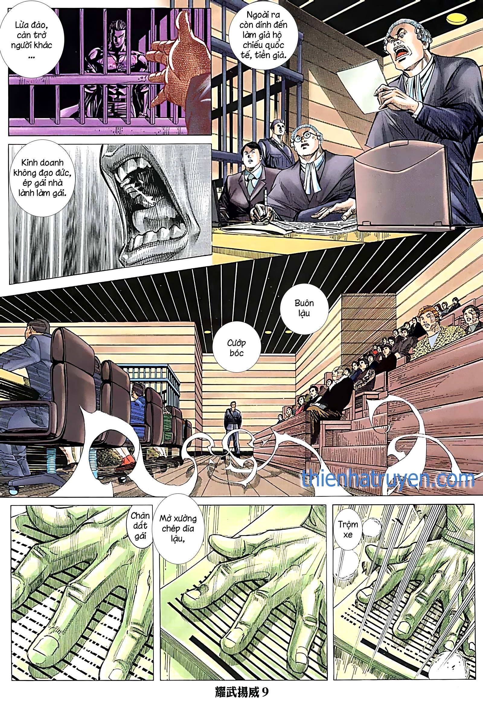 đọc truyện Diệu Võ Dương Oai Chương 256 ảnh 9 tại Thiên Thai Truyện