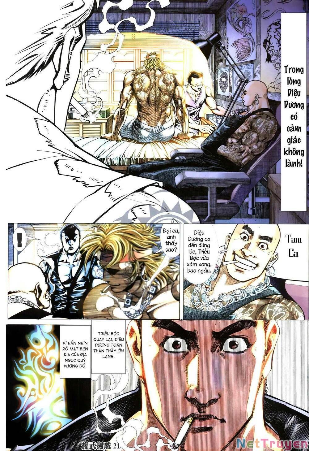 đọc truyện Diệu Võ Dương Oai Chương 347 ảnh 19 tại Thiên Thai Truyện