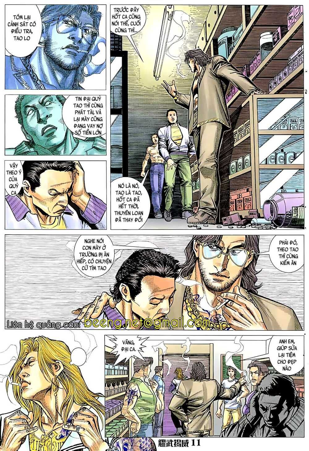 đọc truyện Diệu Võ Dương Oai Chương 39 ảnh 13 tại Thiên Thai Truyện