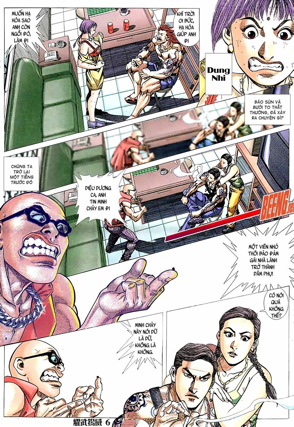 đọc truyện Diệu Võ Dương Oai Chương 48 ảnh 8 tại Thiên Thai Truyện