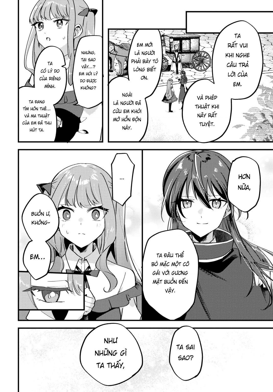 đọc truyện Đính Hôn Giữa Nàng Phù Thủy Bị Ghét Bỏ Và Cô Công Chúa Giả Nam Chương 1 ảnh 34 tại Thiên Thai Truyện