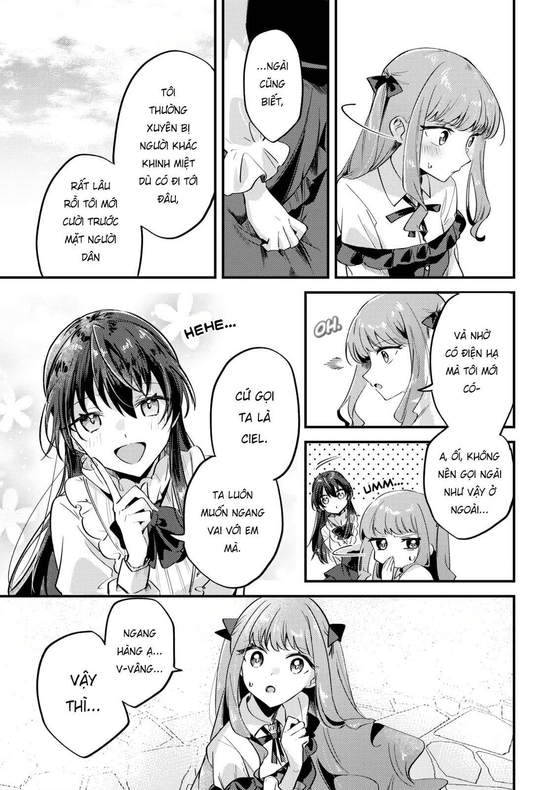 đọc truyện Đính Hôn Giữa Nàng Phù Thủy Bị Ghét Bỏ Và Cô Công Chúa Giả Nam Chương 2 ảnh 16 tại Thiên Thai Truyện