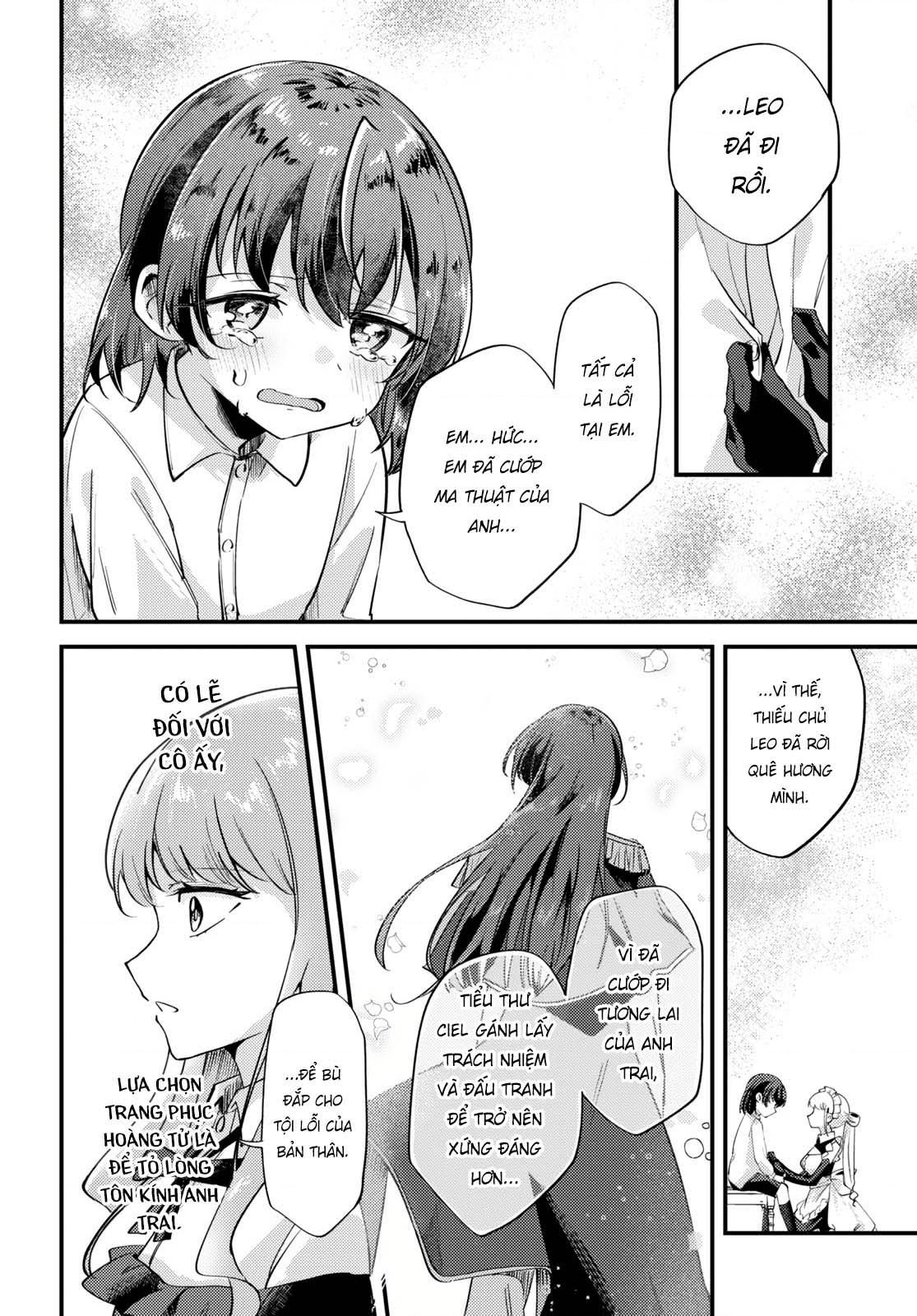 đọc truyện Đính Hôn Giữa Nàng Phù Thủy Bị Ghét Bỏ Và Cô Công Chúa Giả Nam Chương 2 ảnh 21 tại Thiên Thai Truyện