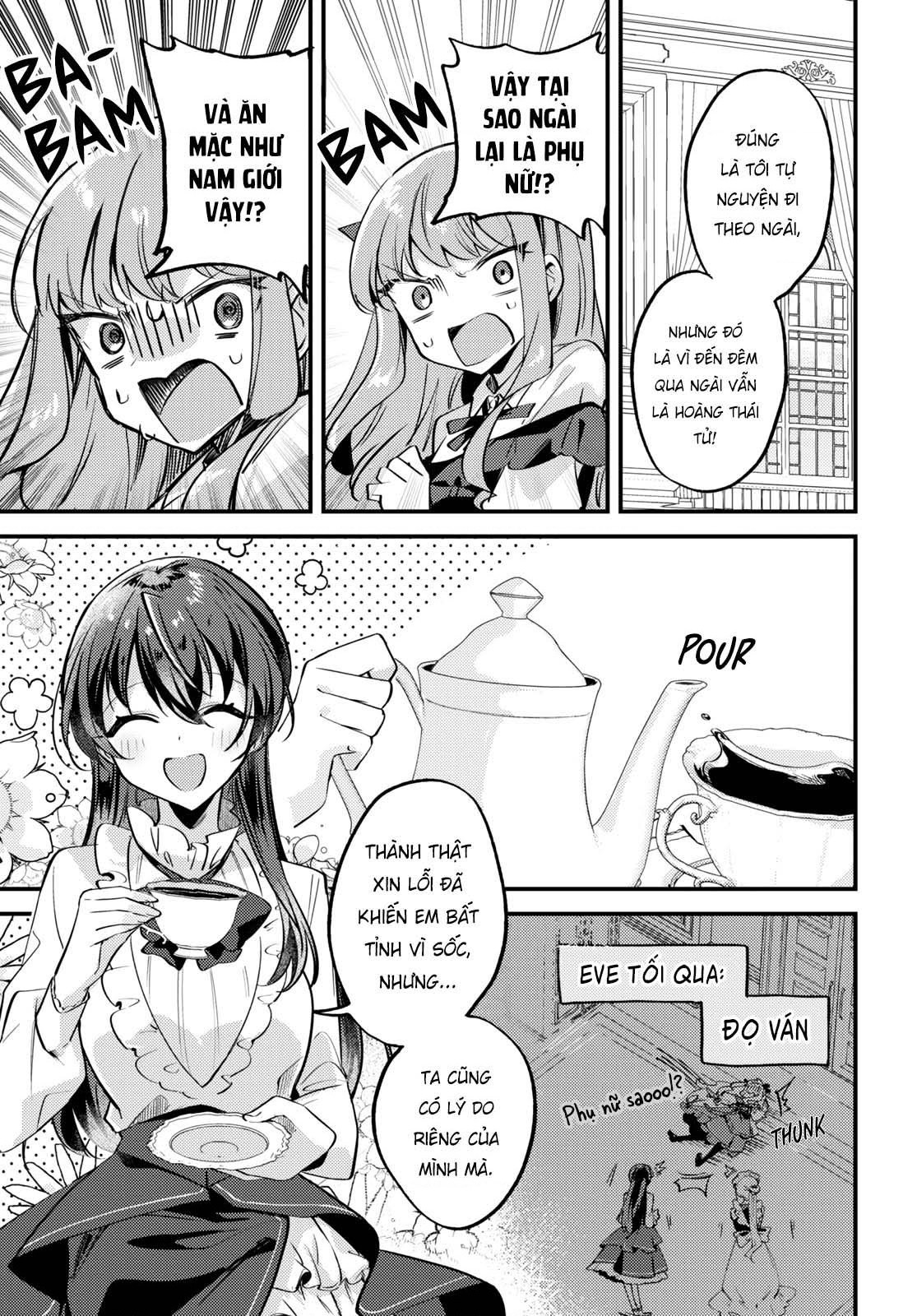 đọc truyện Đính Hôn Giữa Nàng Phù Thủy Bị Ghét Bỏ Và Cô Công Chúa Giả Nam Chương 2 ảnh 4 tại Thiên Thai Truyện