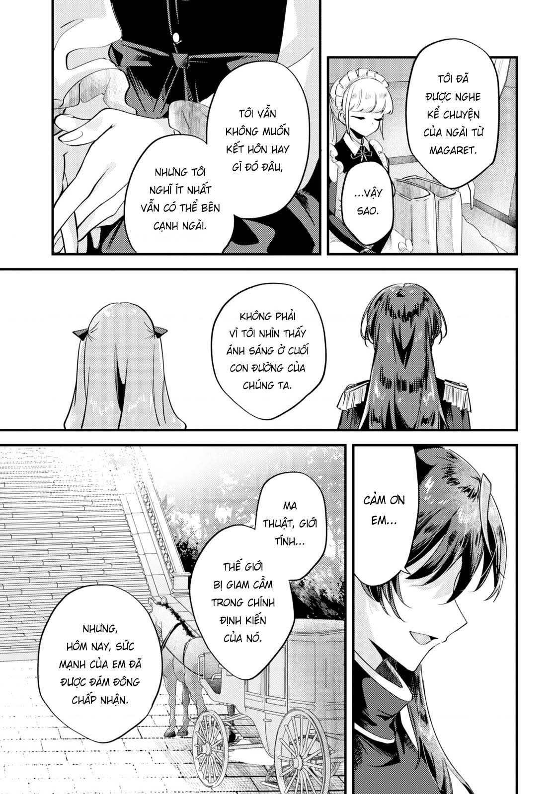 đọc truyện Đính Hôn Giữa Nàng Phù Thủy Bị Ghét Bỏ Và Cô Công Chúa Giả Nam Chương 2 ảnh 26 tại Thiên Thai Truyện