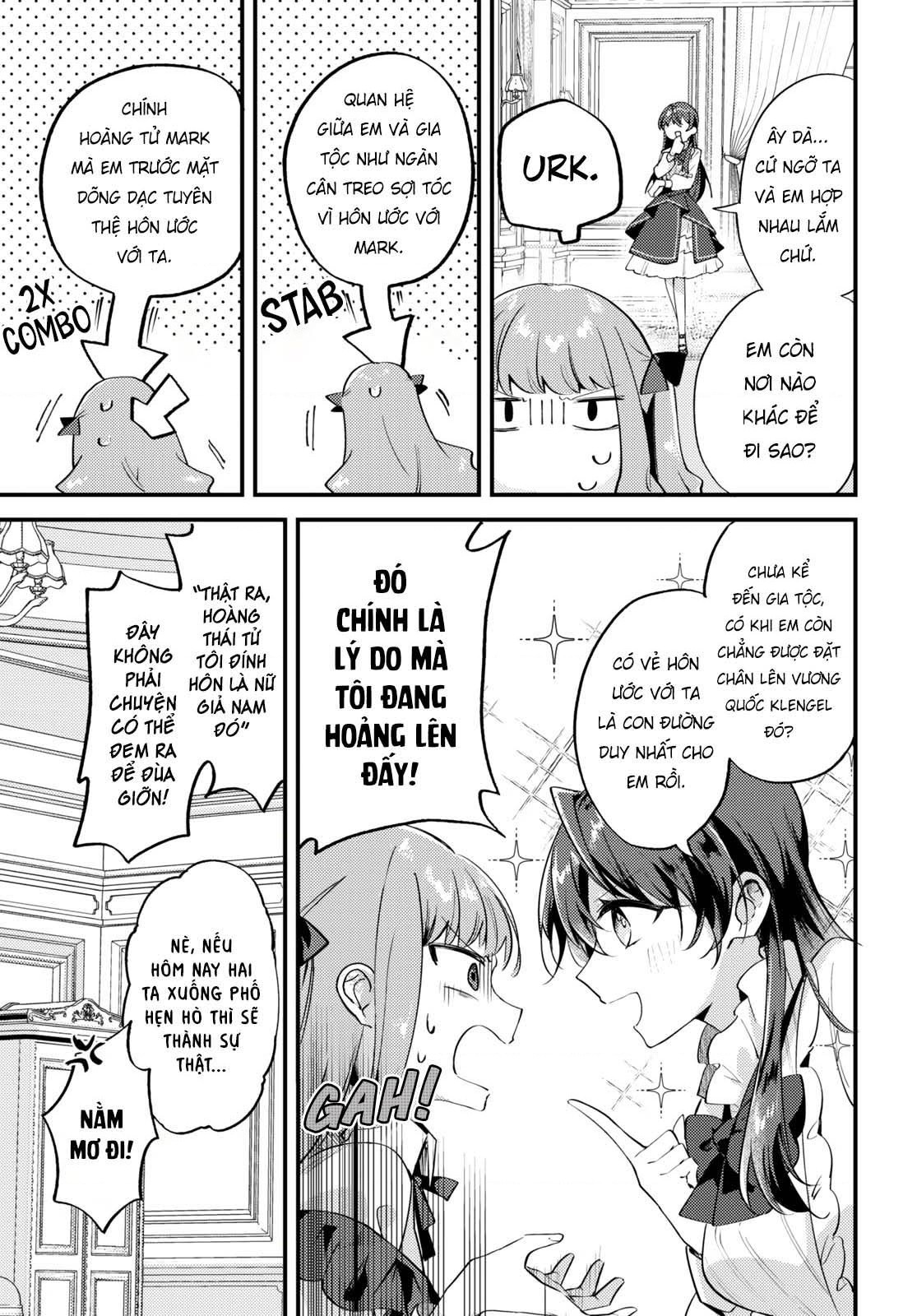 đọc truyện Đính Hôn Giữa Nàng Phù Thủy Bị Ghét Bỏ Và Cô Công Chúa Giả Nam Chương 2 ảnh 6 tại Thiên Thai Truyện