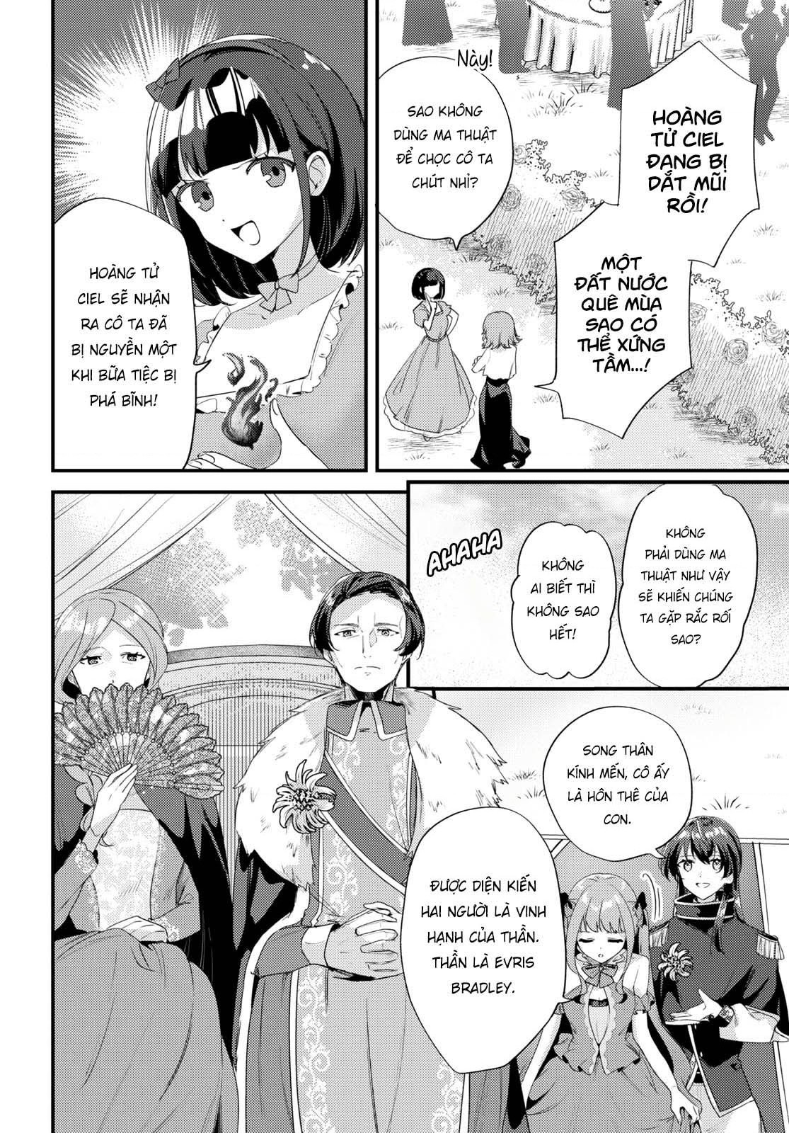 đọc truyện Đính Hôn Giữa Nàng Phù Thủy Bị Ghét Bỏ Và Cô Công Chúa Giả Nam Chương 3 ảnh 19 tại Thiên Thai Truyện