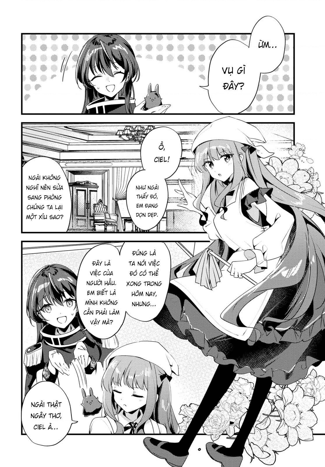 đọc truyện Đính Hôn Giữa Nàng Phù Thủy Bị Ghét Bỏ Và Cô Công Chúa Giả Nam Chương 4 ảnh 5 tại Thiên Thai Truyện