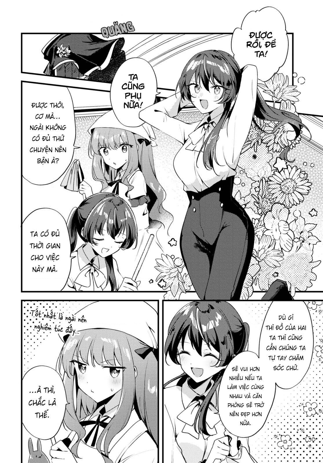 đọc truyện Đính Hôn Giữa Nàng Phù Thủy Bị Ghét Bỏ Và Cô Công Chúa Giả Nam Chương 4 ảnh 7 tại Thiên Thai Truyện