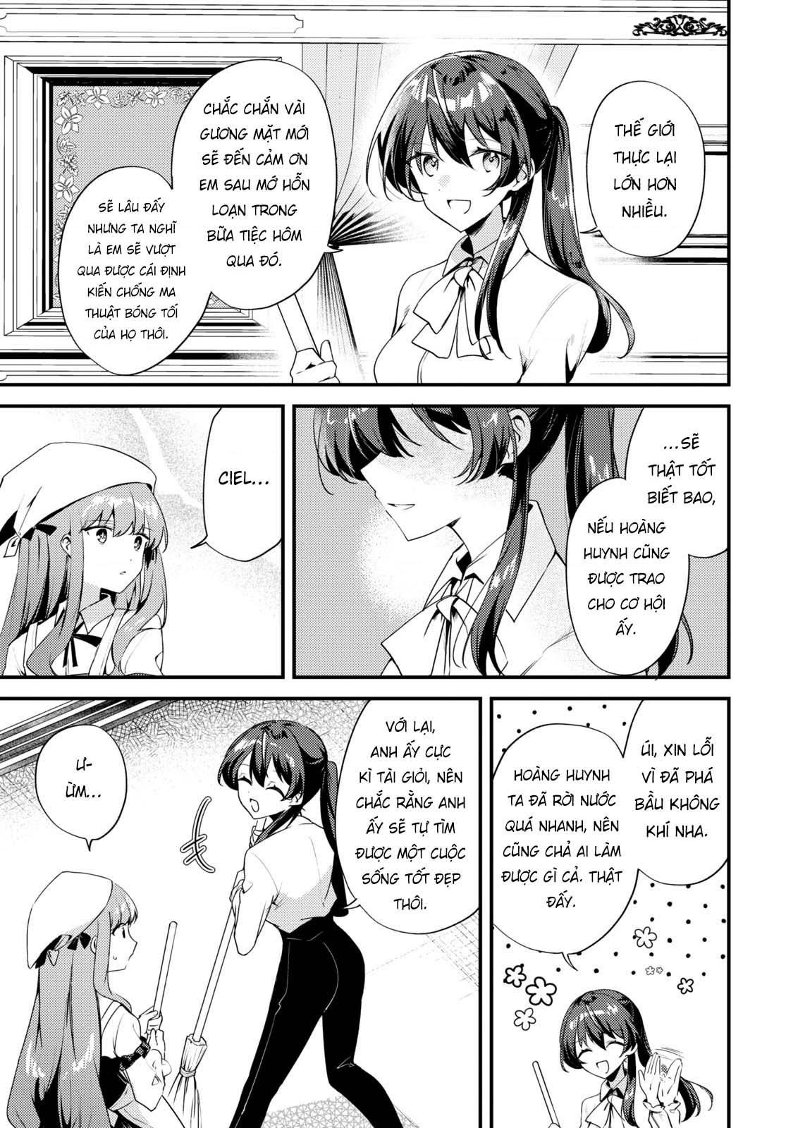 đọc truyện Đính Hôn Giữa Nàng Phù Thủy Bị Ghét Bỏ Và Cô Công Chúa Giả Nam Chương 4 ảnh 10 tại Thiên Thai Truyện