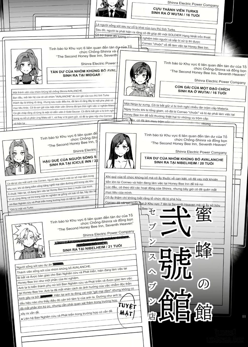 đọc truyện Dinh Thự Ong Mật - Chi Nhánh Số 2: Seventh Heaven Chương 0 ảnh 13 tại Thiên Thai Truyện