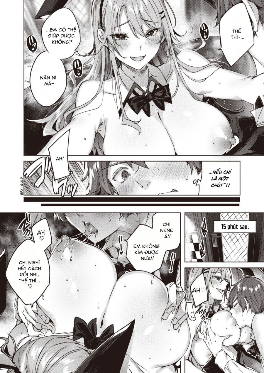 Địt Em Gái Mặc Đồ Tai Thỏ Oneshot page 6 - Giả Dược