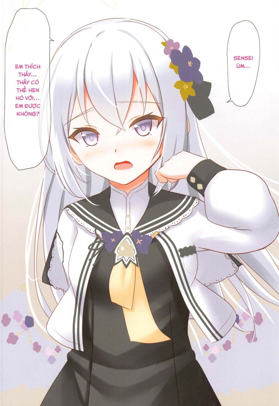 Địt Nhau Sau Khi Tỏ Tình (blue Archive) Oneshot page 5 - Giả Dược
