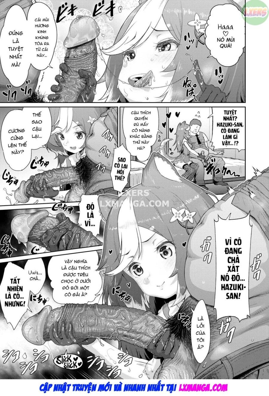 Đồ Chơi Tình Dục Của Các Cô Gái Tai Thú Oneshot page 8 - Giả Dược