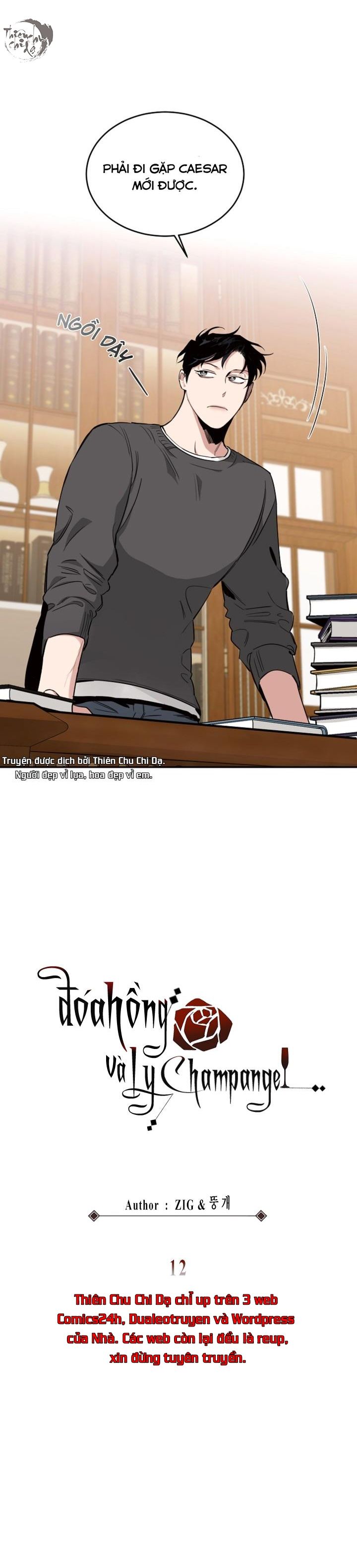 đọc truyện Đoá Hồng Và Ly Champagne Chương 12 ảnh 5 tại Thiên Thai Truyện