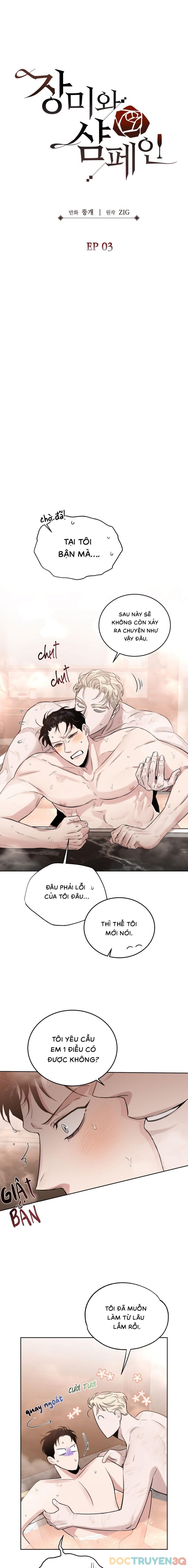 đọc truyện Đoá Hồng Và Ly Champagne Chương 52.4 ảnh 3 tại Thiên Thai Truyện