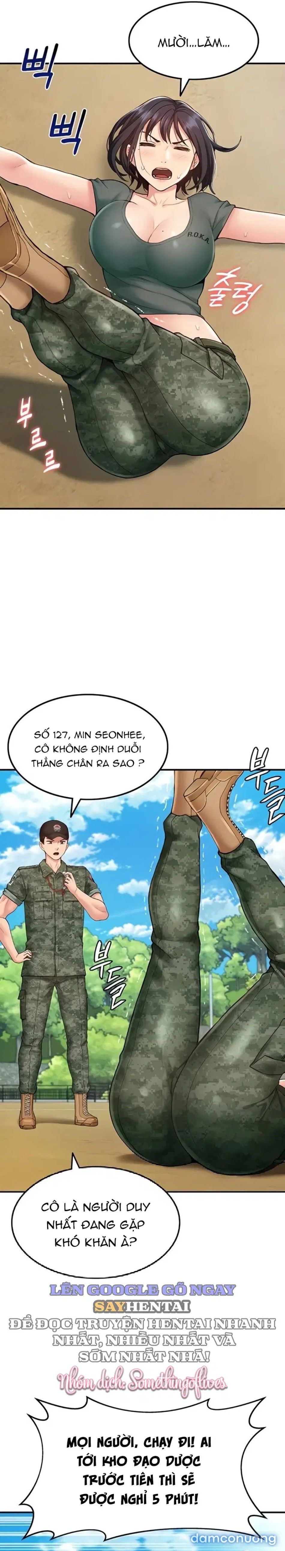 đọc truyện Đoàn Huấn Luyện Tân Binh Nữ Chương 2 ảnh 19 tại Thiên Thai Truyện