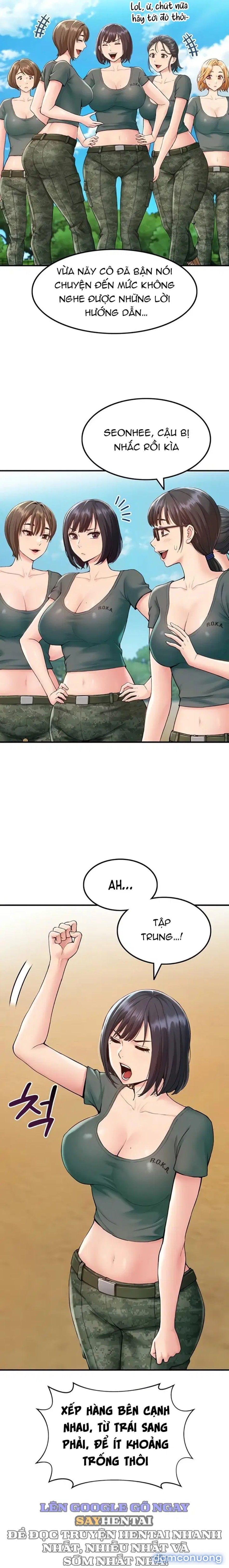 đọc truyện Đoàn Huấn Luyện Tân Binh Nữ Chương 2 ảnh 7 tại Thiên Thai Truyện