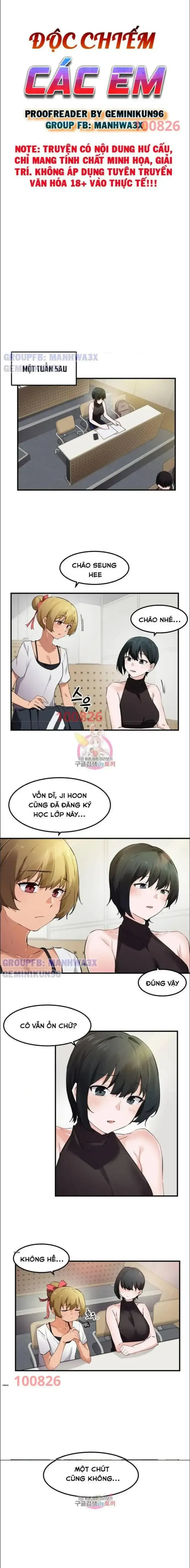 đọc truyện Độc Chiếm Các Em Chương 51 ảnh 1 tại Giả Dược