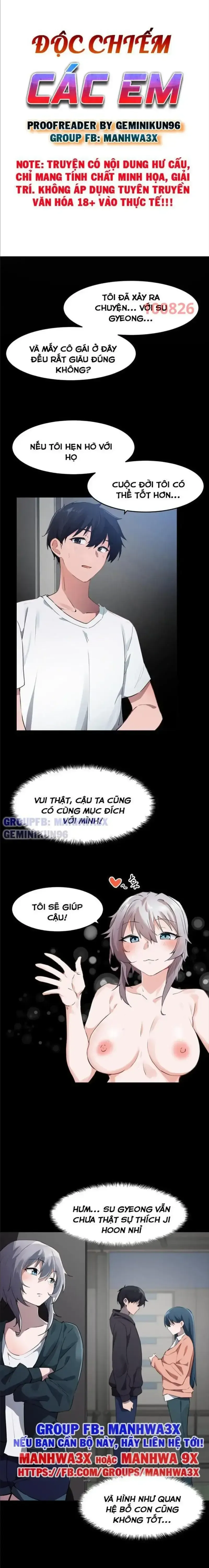 đọc truyện Độc Chiếm Các Em Chương 70 ảnh 1 tại Giả Dược