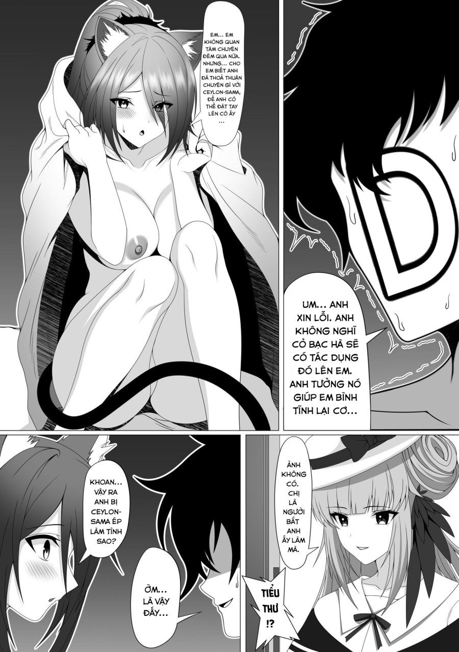 Doctor×ceylon×schwarz (arknights) Oneshot page 20 - Giả Dược